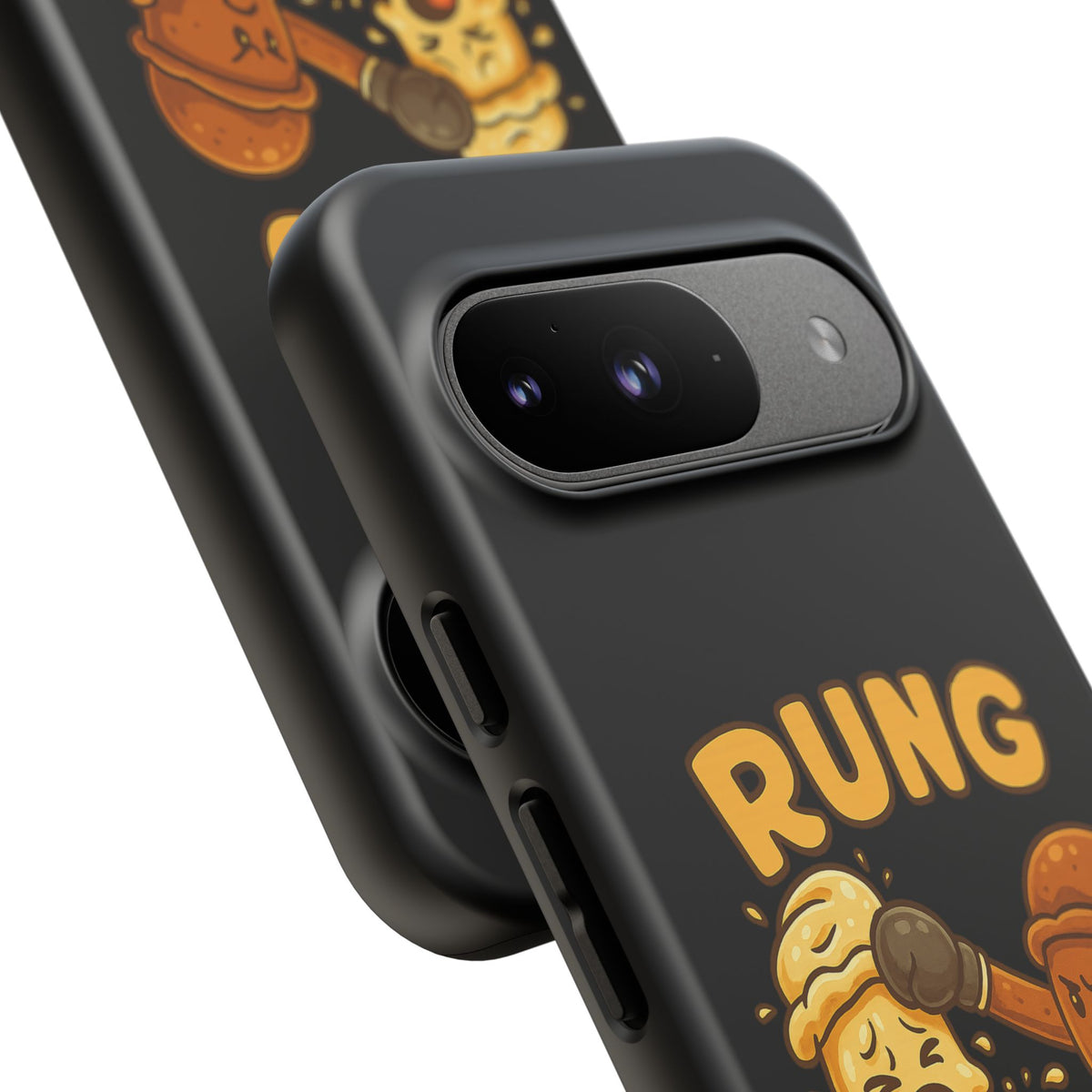 Phone Case — "Rung Bell" Boxing Cartoon Protective Cover