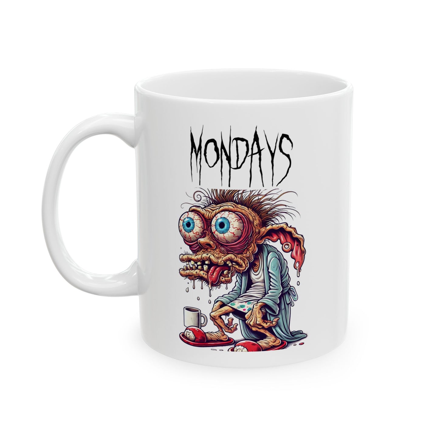 Mondays – Zombie Mug for the Coffee-Dead