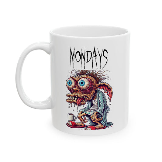 Mondays – Zombie Mug for the Coffee-Dead