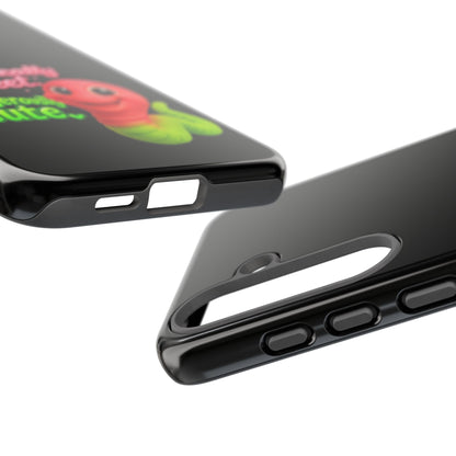 Phone Case — "Hiss-tically Sweet, Dangerously Cute" Worm Design