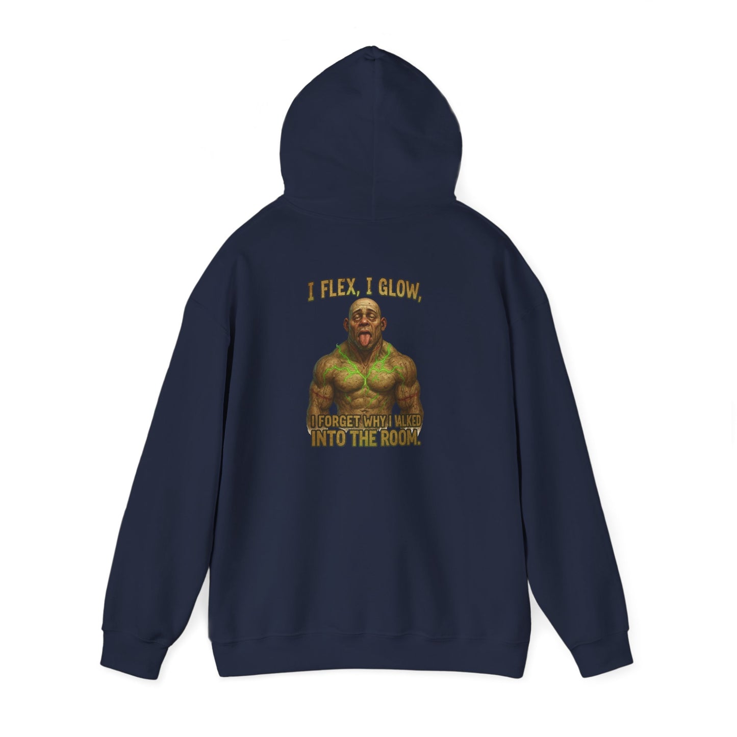 Hulk Workout Hoodie – 'I PUMP IRON... INTO THE VOID' Graphic Sweatshirt