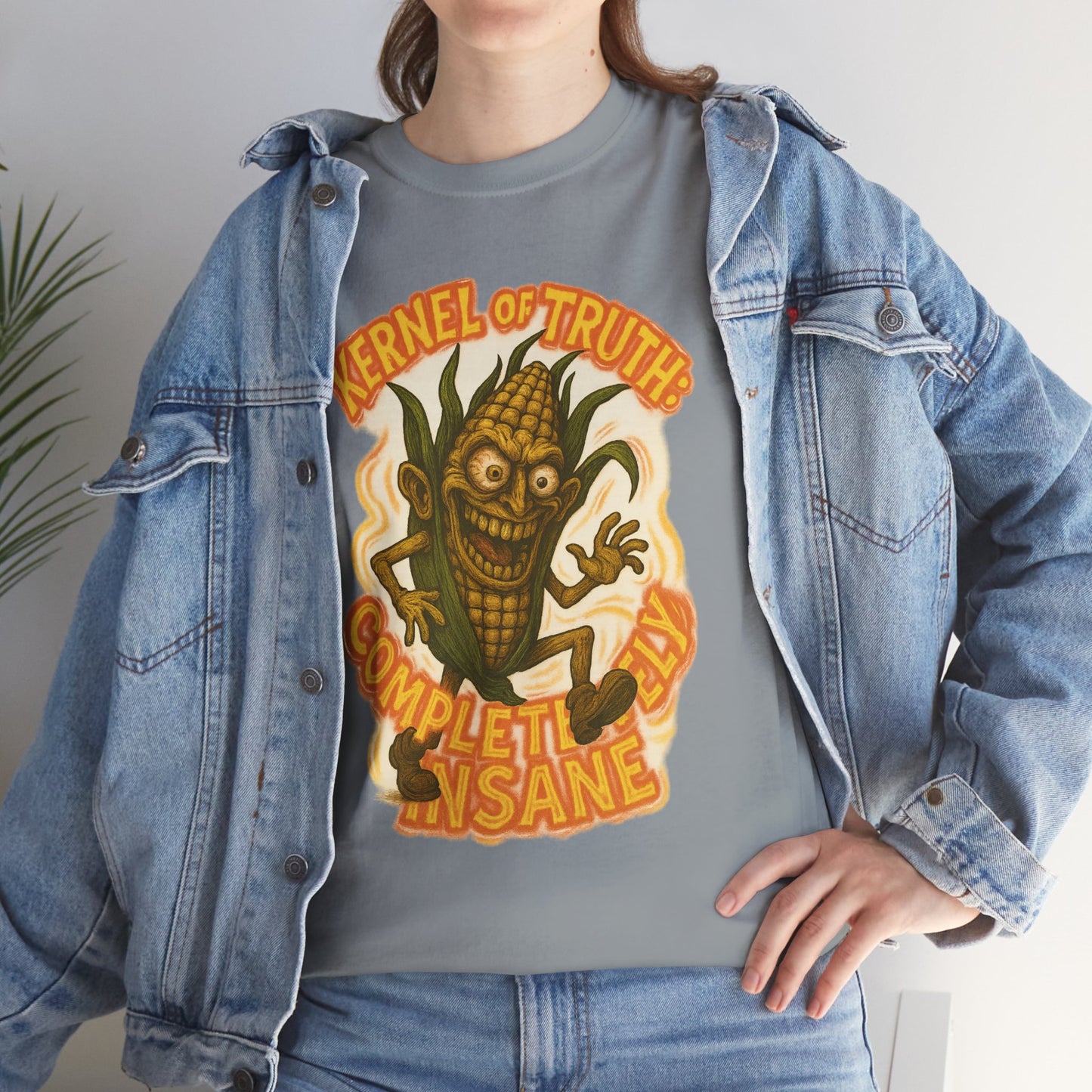 Kernel of Truth – Completely Insane Corn Monster T-Shirt