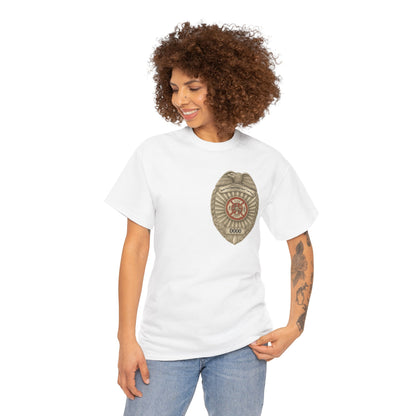 Flames Test Metal – Courage Firefighter Tee