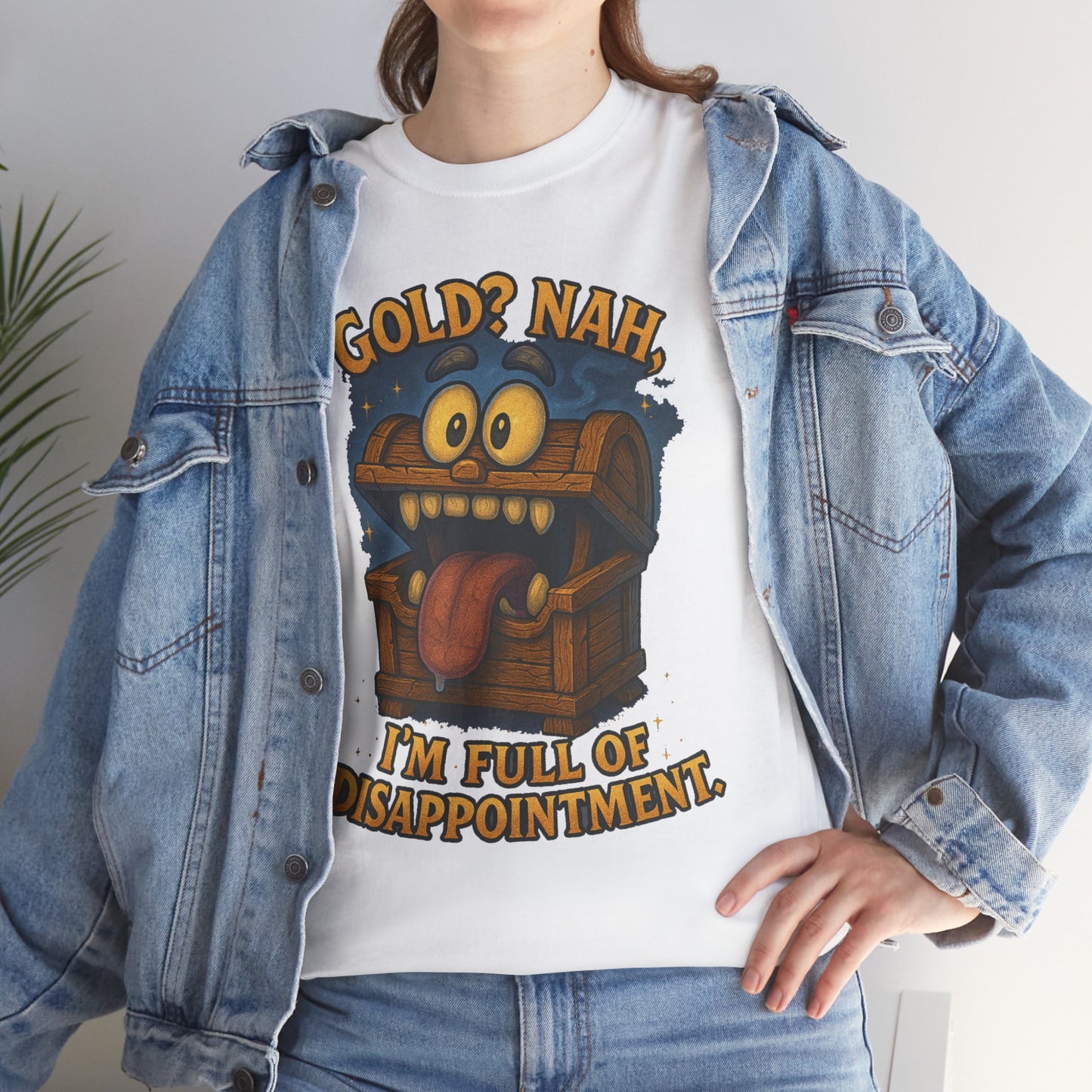 Disappointment Treasure Chest Tee | Funny Monster Illustration