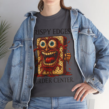 Crispy Edges. Murder Center. – Psycho Maxipad Tee