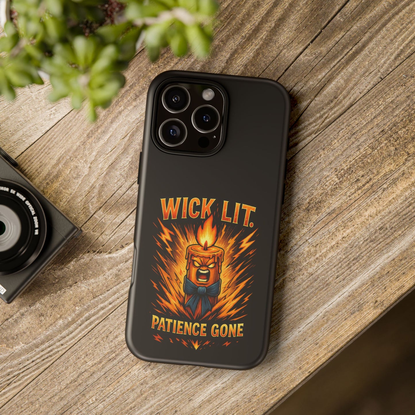 Wick Lit Patience Gone Phone Case