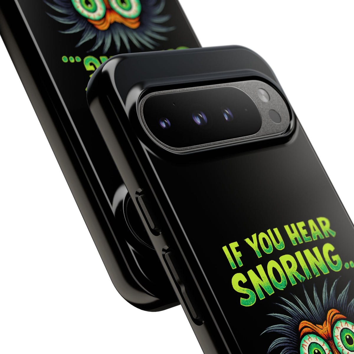 Funny 'If You Hear Snoring... That's Just My Last Brain Cell Dying' Phone Case