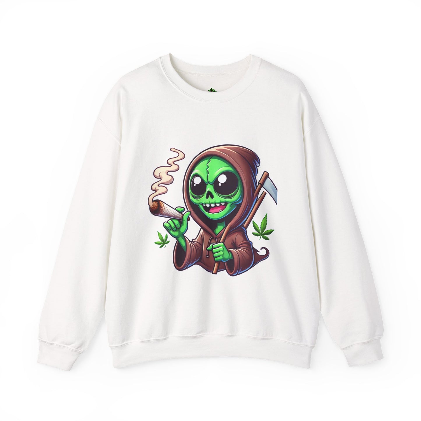 Stoner Reaper Alien Crewneck