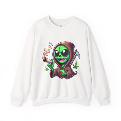 Stoner Reaper Alien Crewneck
