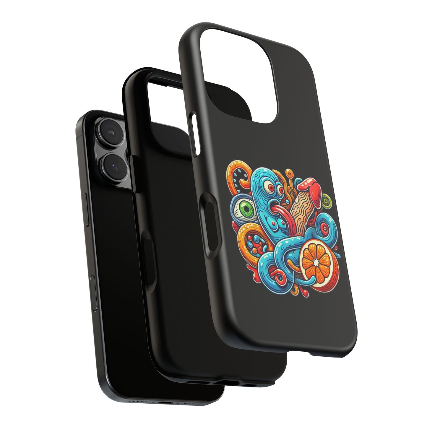 Octopus Surf Phone Case — Colorful Nautical Art Protective Phone Cover