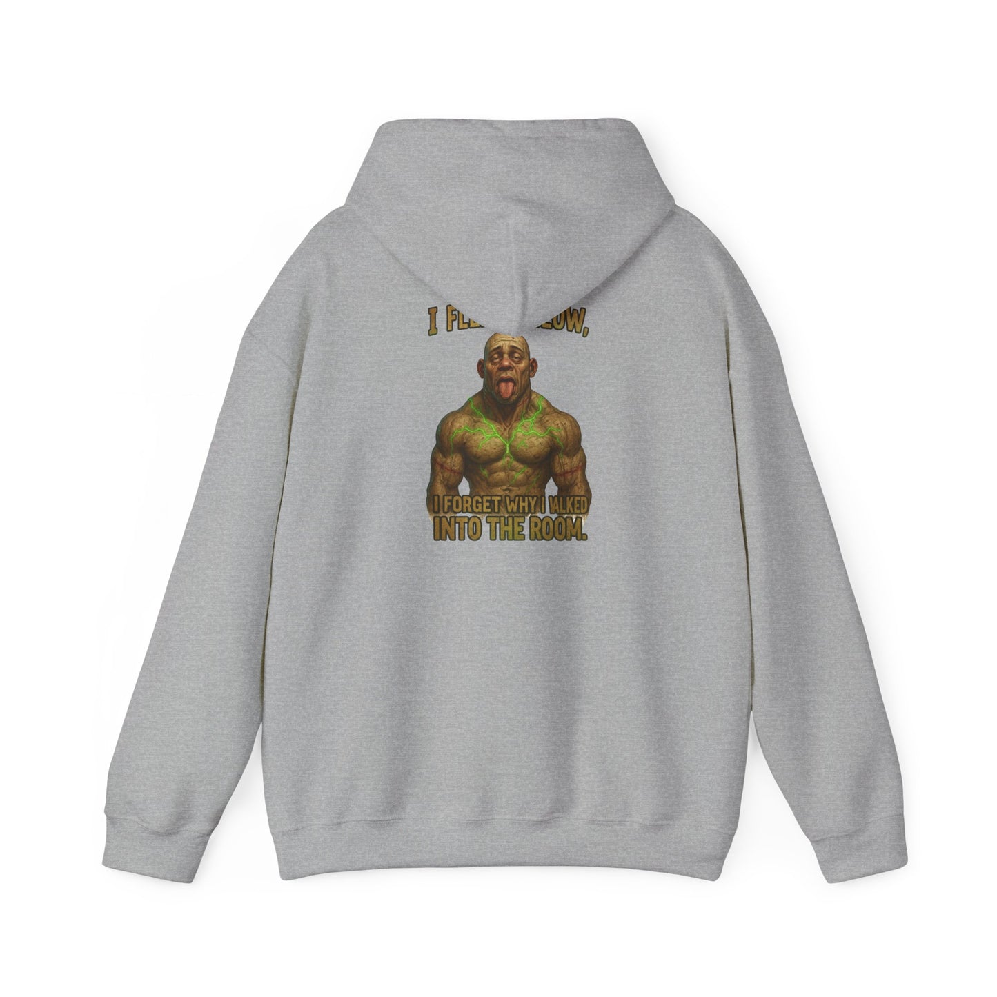 Hulk Workout Hoodie – 'I PUMP IRON... INTO THE VOID' Graphic Sweatshirt