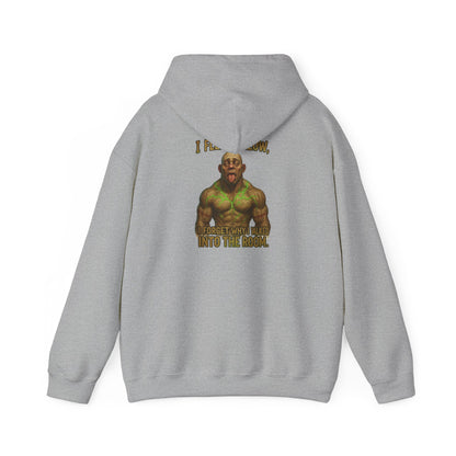 Hulk Workout Hoodie – 'I PUMP IRON... INTO THE VOID' Graphic Sweatshirt