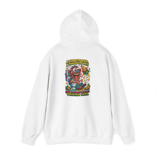Twisted Fate Clown Hoodie – Retro Horror Skate Graphic Sweatshirt