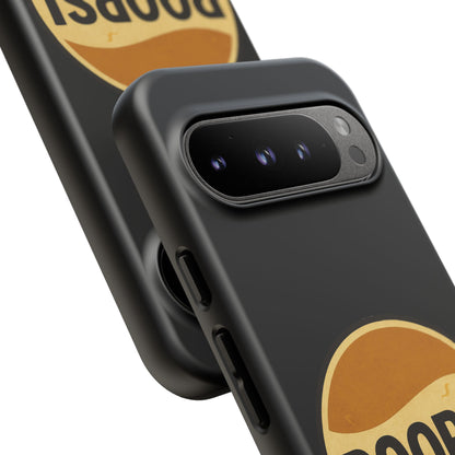 Poopsi Retro Logo Phone Case — Funny Vintage Soda-Inspired iPhone Cover