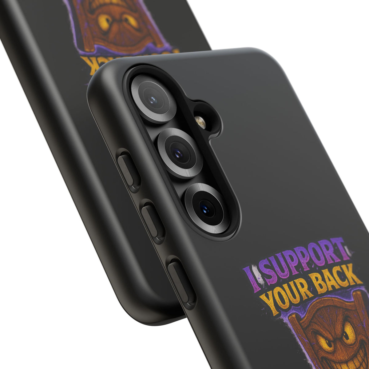 Phone Case — "I Support Your Back and Break Your Will" Funny Creepy Chair Design