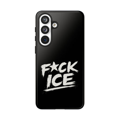 Phone Case — “F*ck Ice” Bold Protest Graphic Protective Case