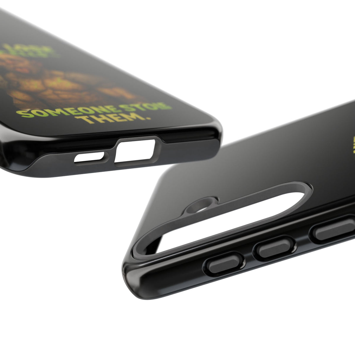 Phone Case — "I Didn't Lose Brain Cells, Someone Stole Them" Funny Zombie Warrior Protective Cover