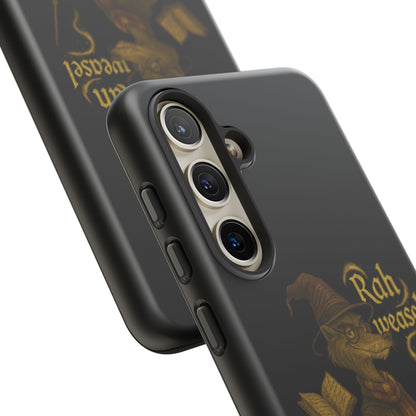 Rah Weasel Wizard Phone Case — Cute Fantasy Magical Creature iPhone Cover