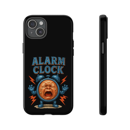 Phone Case — "Alarm Clock" Retro Screaming Clock Protective Cover