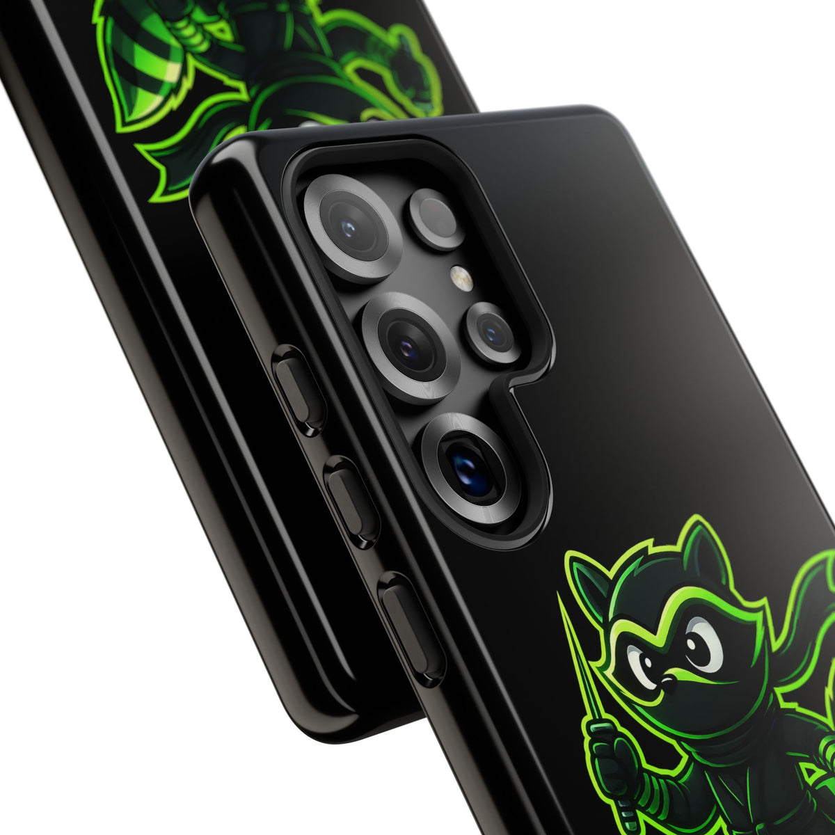 Raccoon Ninja Phone Case — "I Came. I Saw. I Raccooned." Protective iPhone Cover