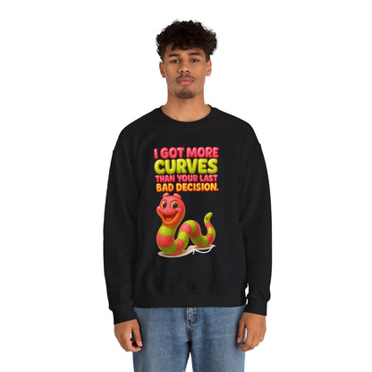More Curves Than Your Last Bad Decision Crewneck