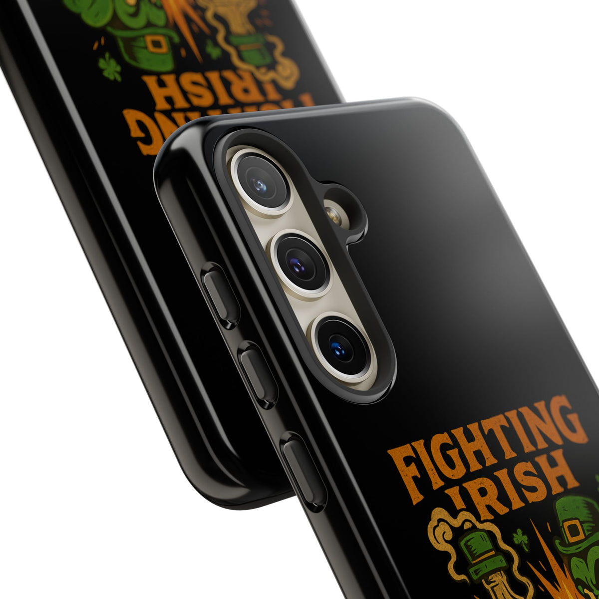 Phone Case — "Fighting Irish: Luck Ran Out, Fists Didn’t" St. Patrick’s Protective Cover