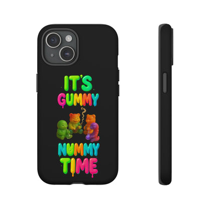 It's Gummy Nummy Time Phone Case — Colorful Gummy Bears Protective Case