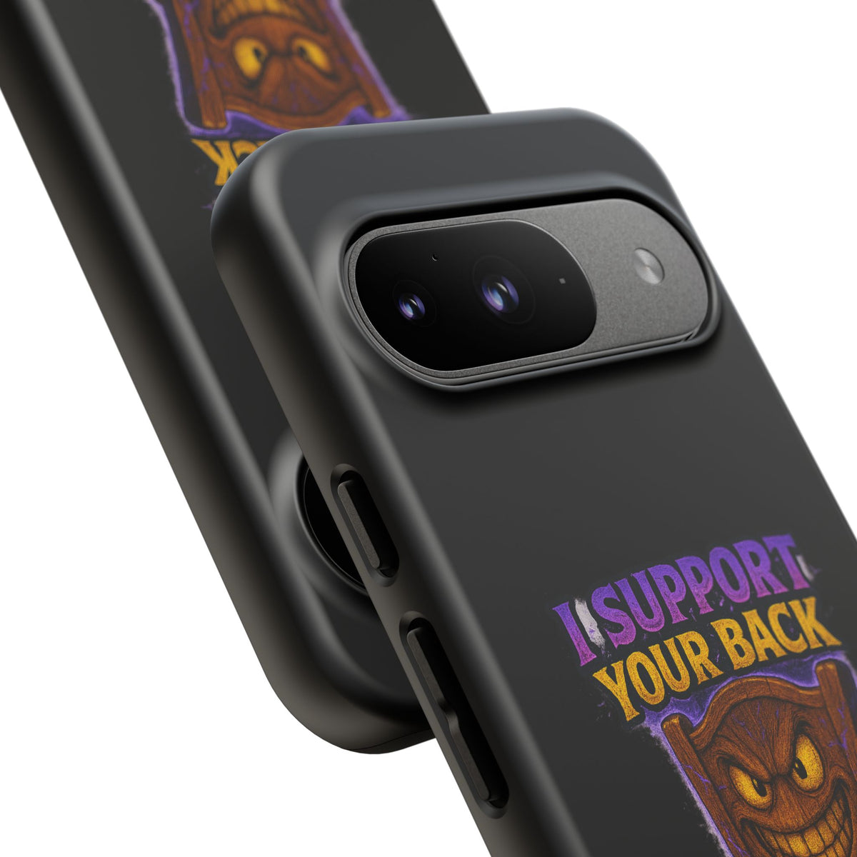 Phone Case — "I Support Your Back and Break Your Will" Funny Creepy Chair Design
