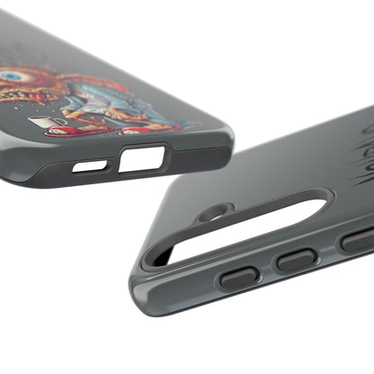 Mondays Zombie Character Phone Case – Funny Groggy Coffee Phone Cover