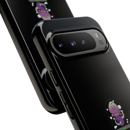 Phone Case — 'Got Protection?' Cute Purple Alien Anti-Shock Protective Cover
