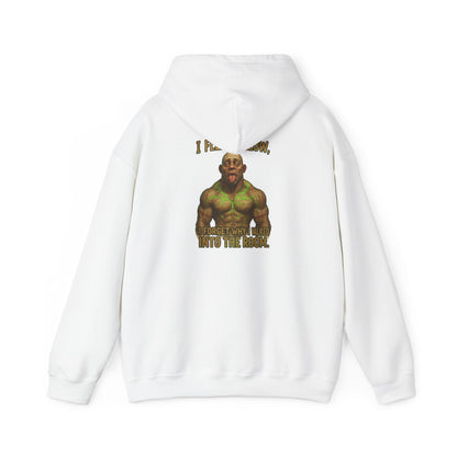 Hulk Workout Hoodie – 'I PUMP IRON... INTO THE VOID' Graphic Sweatshirt