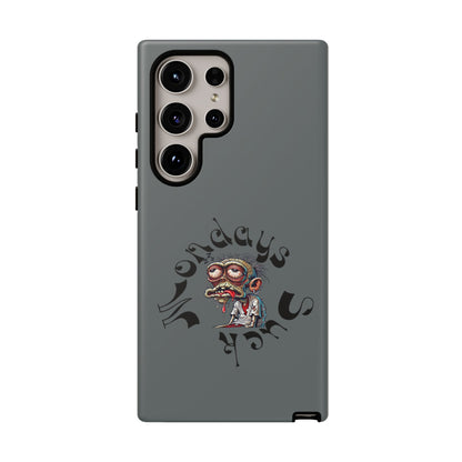 Phone Case — 'Nobody Sucks' Grunge Monster Protective Case