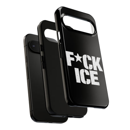 Phone Case — “F*CK ICE” Bold Protest Protective Cover