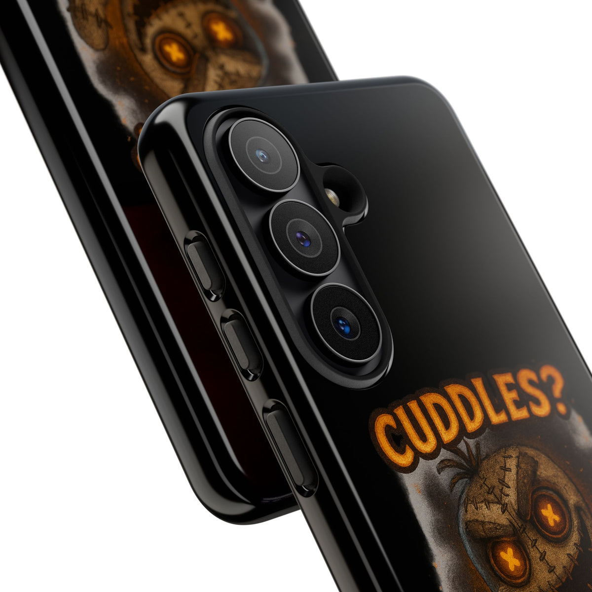 Phone Case — 'Cuddles? Curses.' Voodoo Doll Gothic Protective Case
