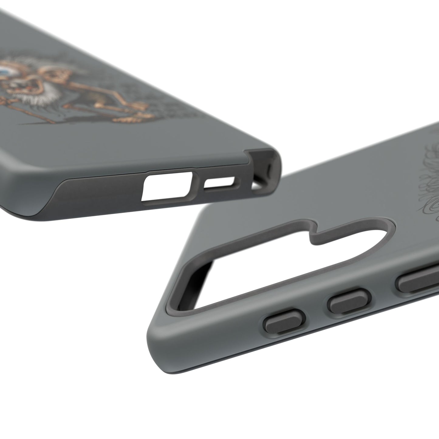Phone Case — Funny Grumpy Troll Design: “Get Off My Lawn” Protective Cover