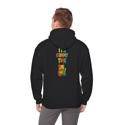 Gummy Time Hoodie — Colorful Gummy Bear Graphic Pullover