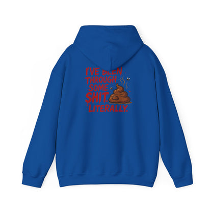 I've Been Through Some Shit Literally Hoodie — Funny Graphic Pullover