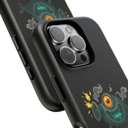 Phone Case — Cute Zombie Blaster Design with "I See You... And Now You're Toast"