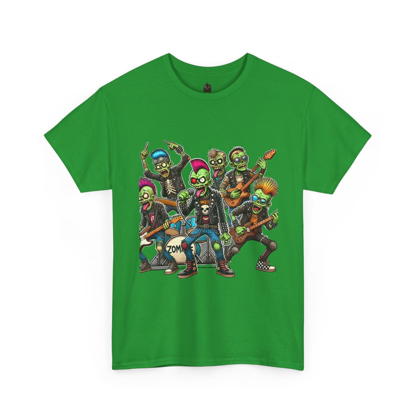 Zombie Rock Band T-Shirt — Funny Halloween Concert Tee