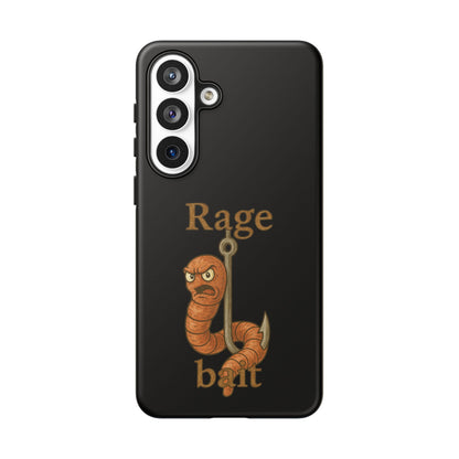Phone Case — "Rage Bait" Angry Worm Fishing Design