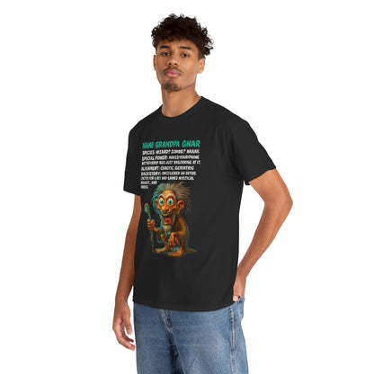 Grandpa Gnar – Chaotic Geriatric Wizard T-Shirt