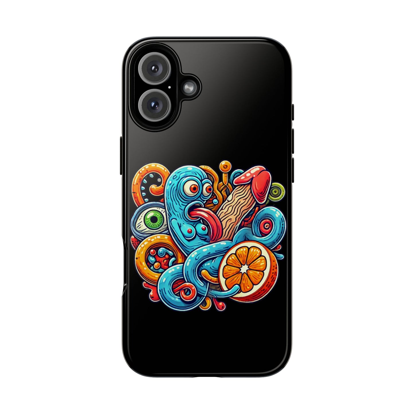Octopus Surf Phone Case — Colorful Nautical Art Protective Phone Cover