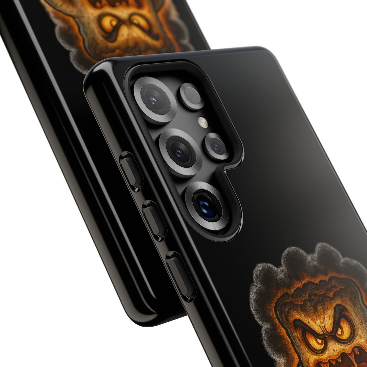 Phone Case — 'Try Me, I Dare You' Angry Lava Monster Graphic