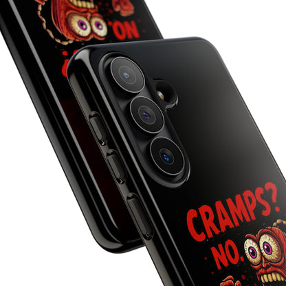 Phone Case — "Cramps? No, Wrath!" Retro Hot-Pepper Graphic
