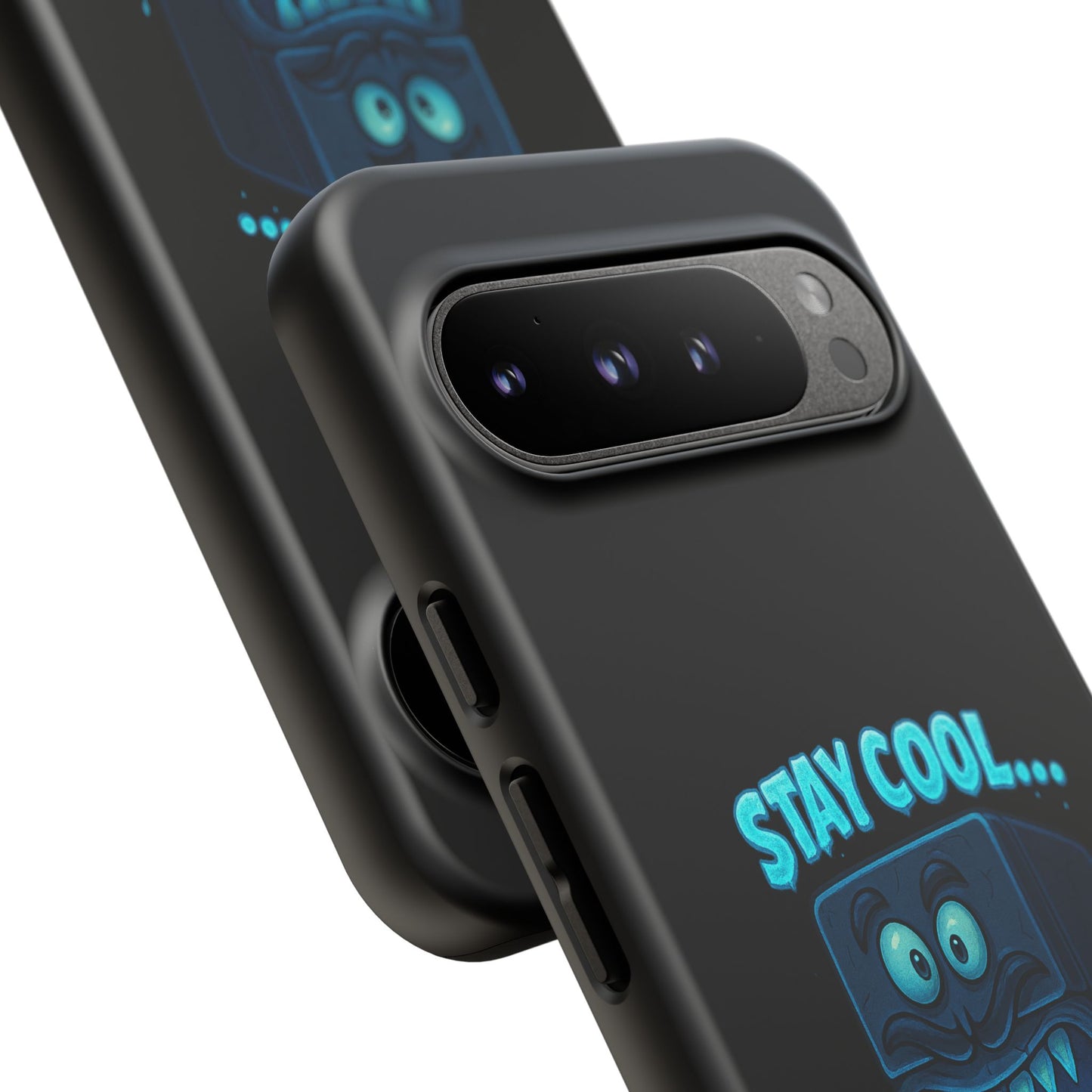 Stay Cool... Or Else. Phone Case — Neon Monster Protective iPhone Cover