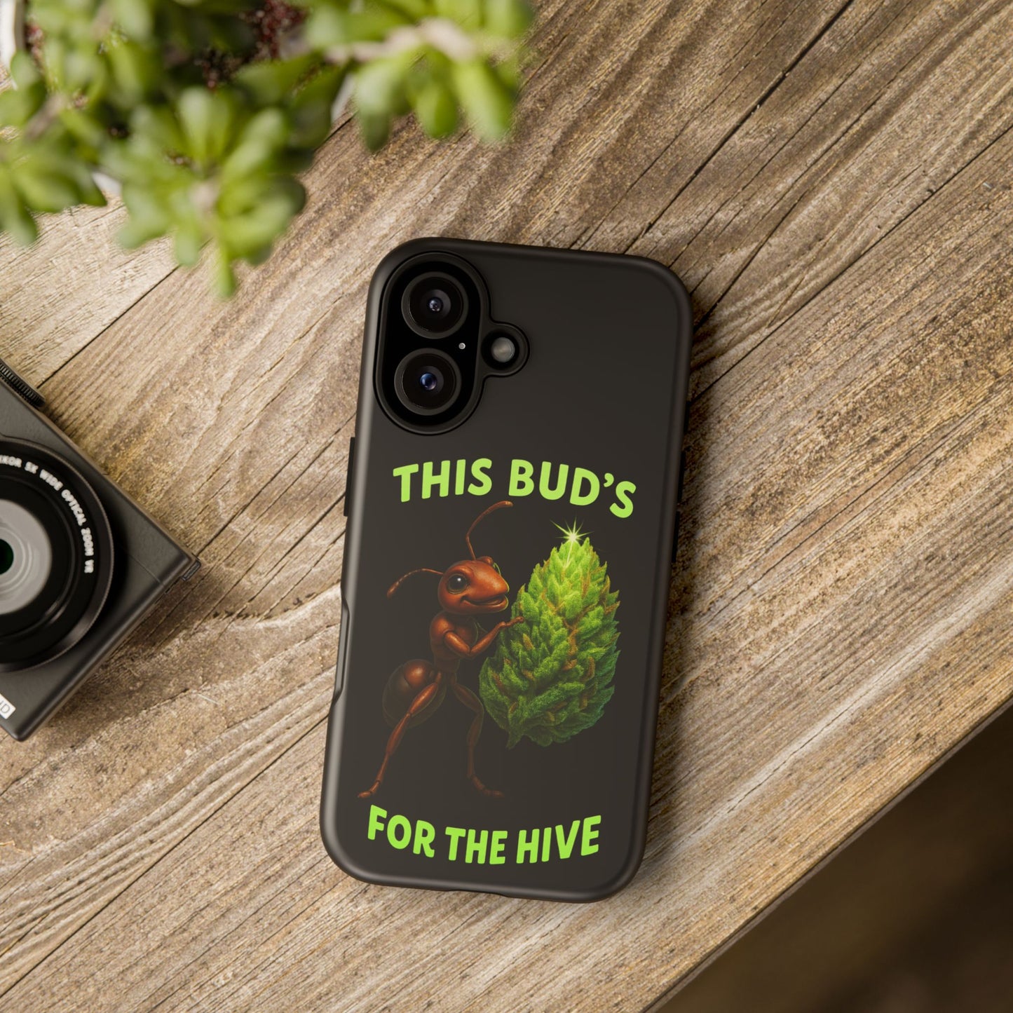 Phone Case — "This Bud's For The Hive" Ant & Hop Design