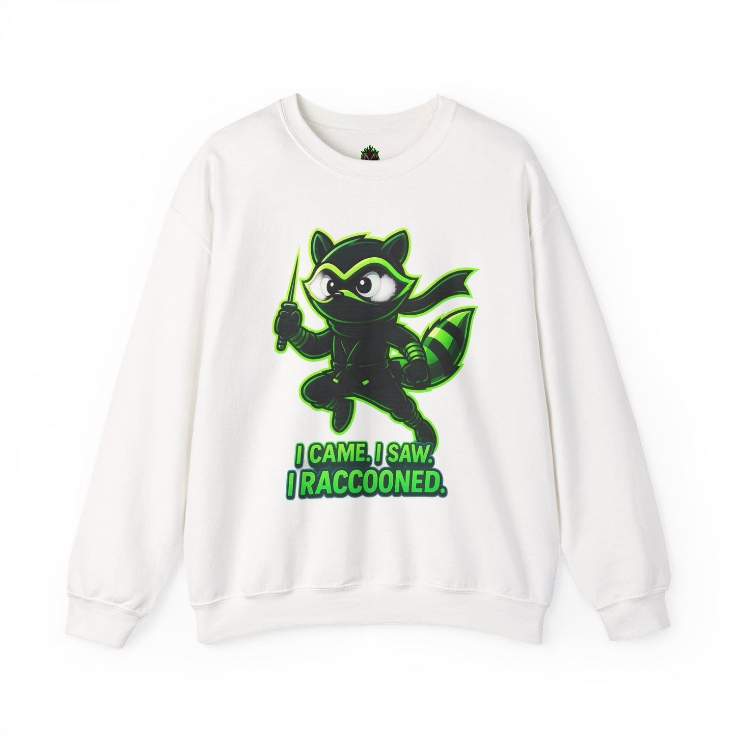 I Raccooned Ninja Crewneck