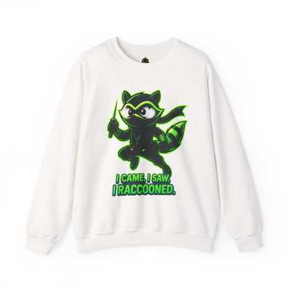 I Raccooned Ninja Crewneck