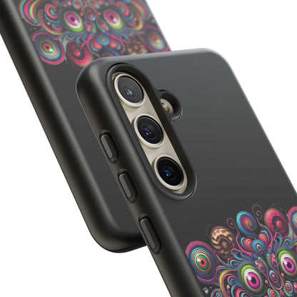Psychedelic Smiling Eye Cluster Phone Case