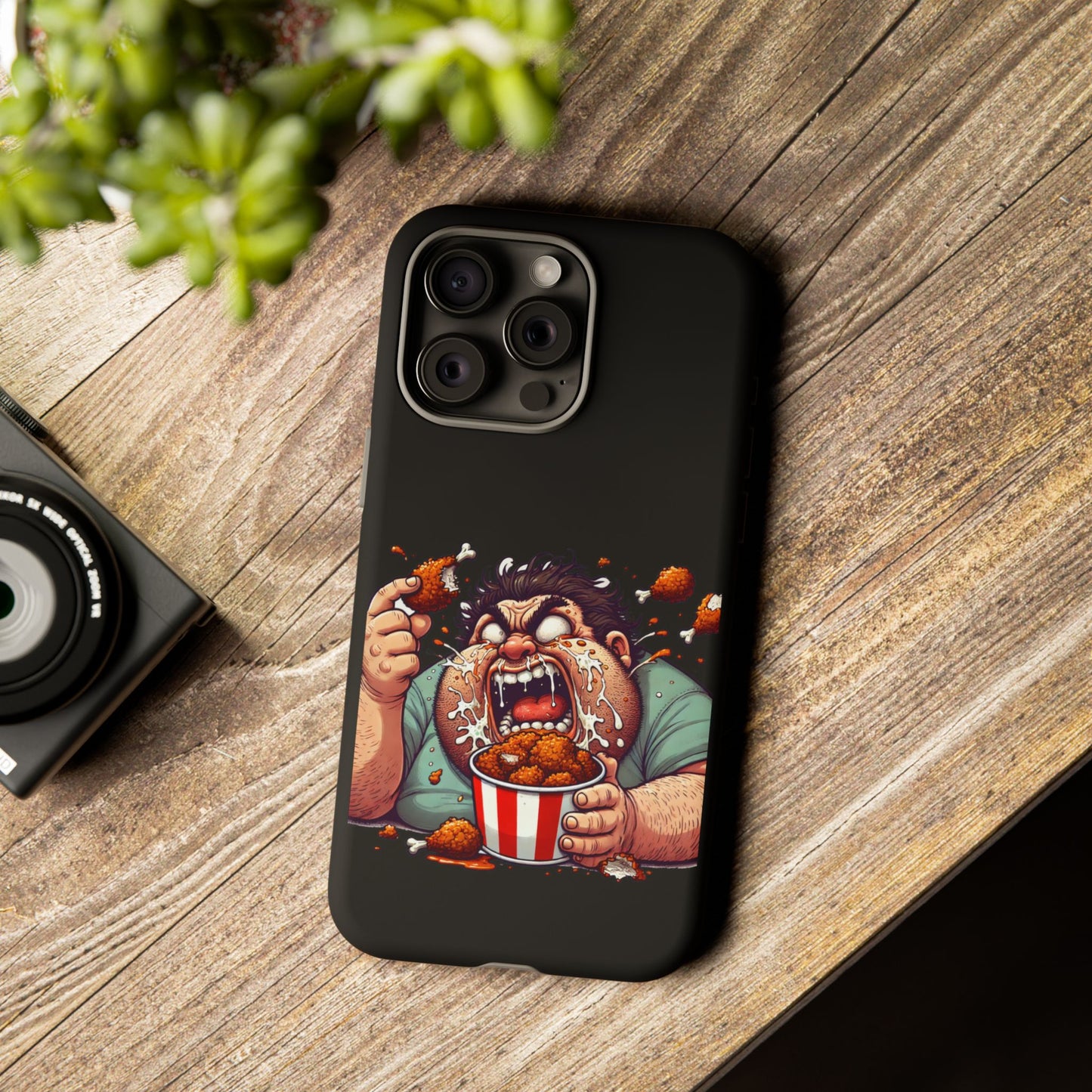 Phone Case — "Tough Cases" Chicken Wing Feast Graphic